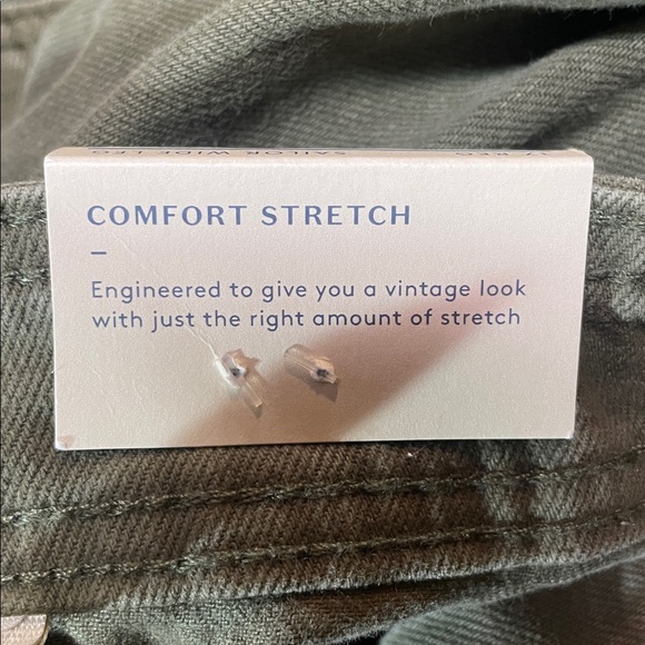 Universal Thread Woman’s Sailor High Rise Wide Leg Plus Size 17 Green Jeans NWT - Picture 10 of 11